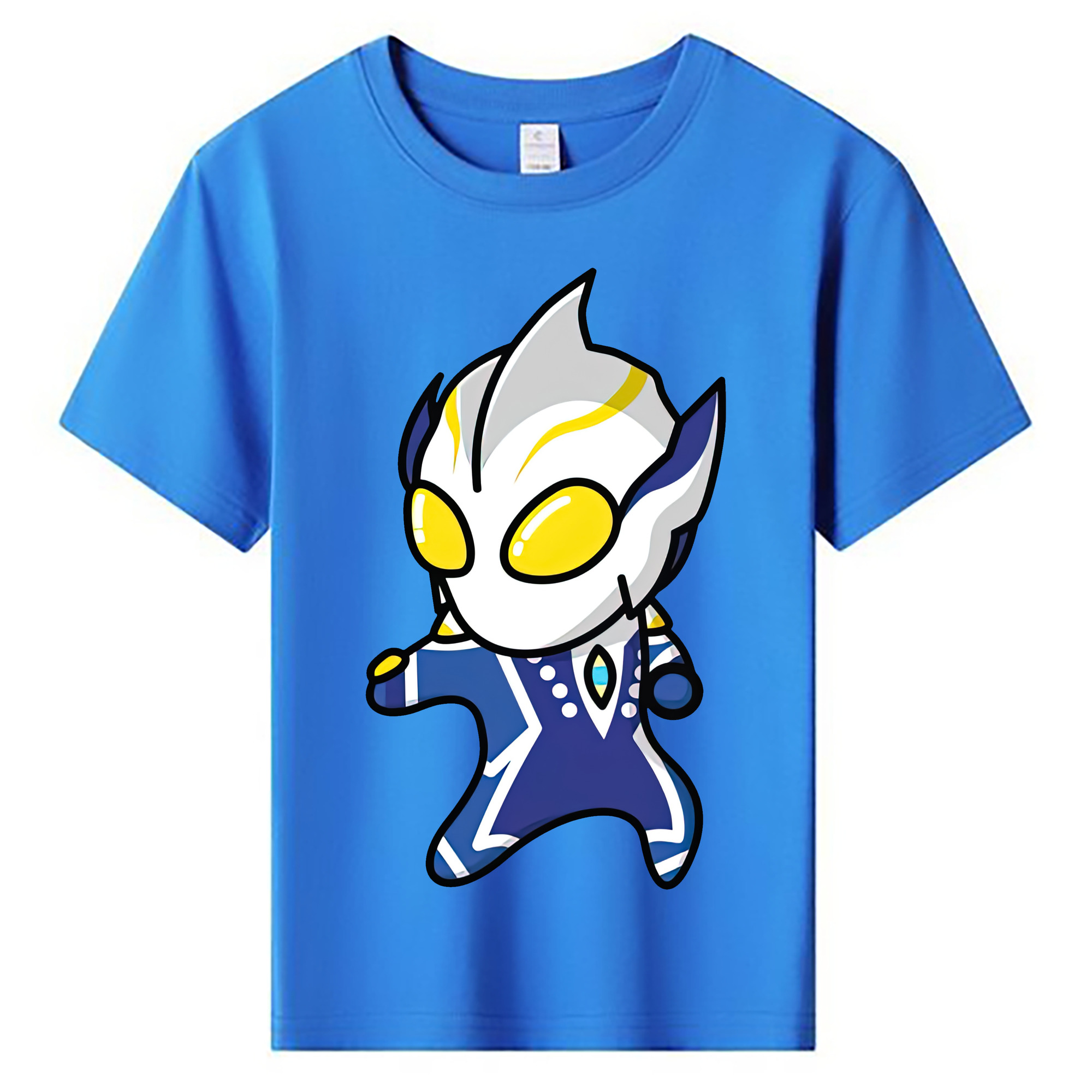 （画像用） ウルトラマン Ultraman 綿100％キッズTシャツ（フロントプリント）